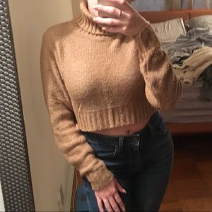 Boohoo Cropped turtle neck Sweater
